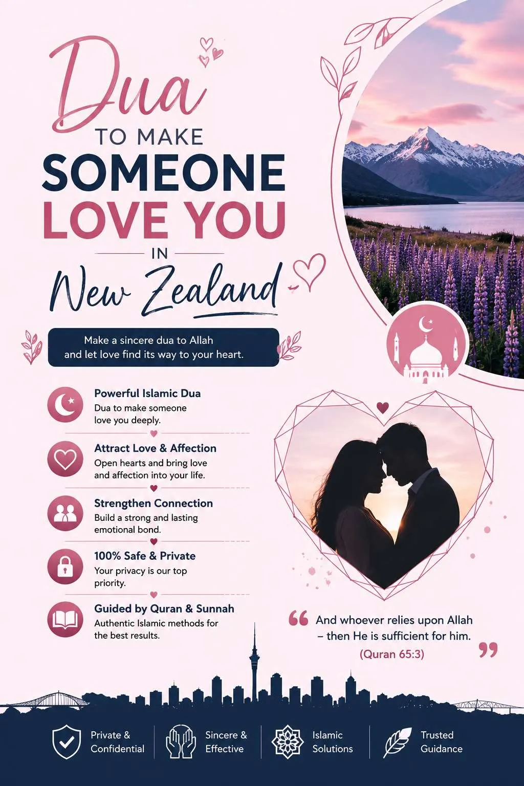 Dua to Make Someone Love You in New Zealand