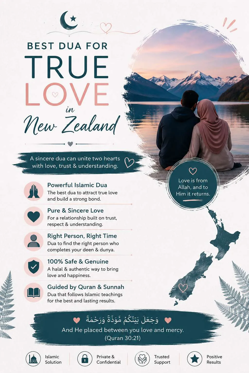 Best Dua for True Love in New Zealand