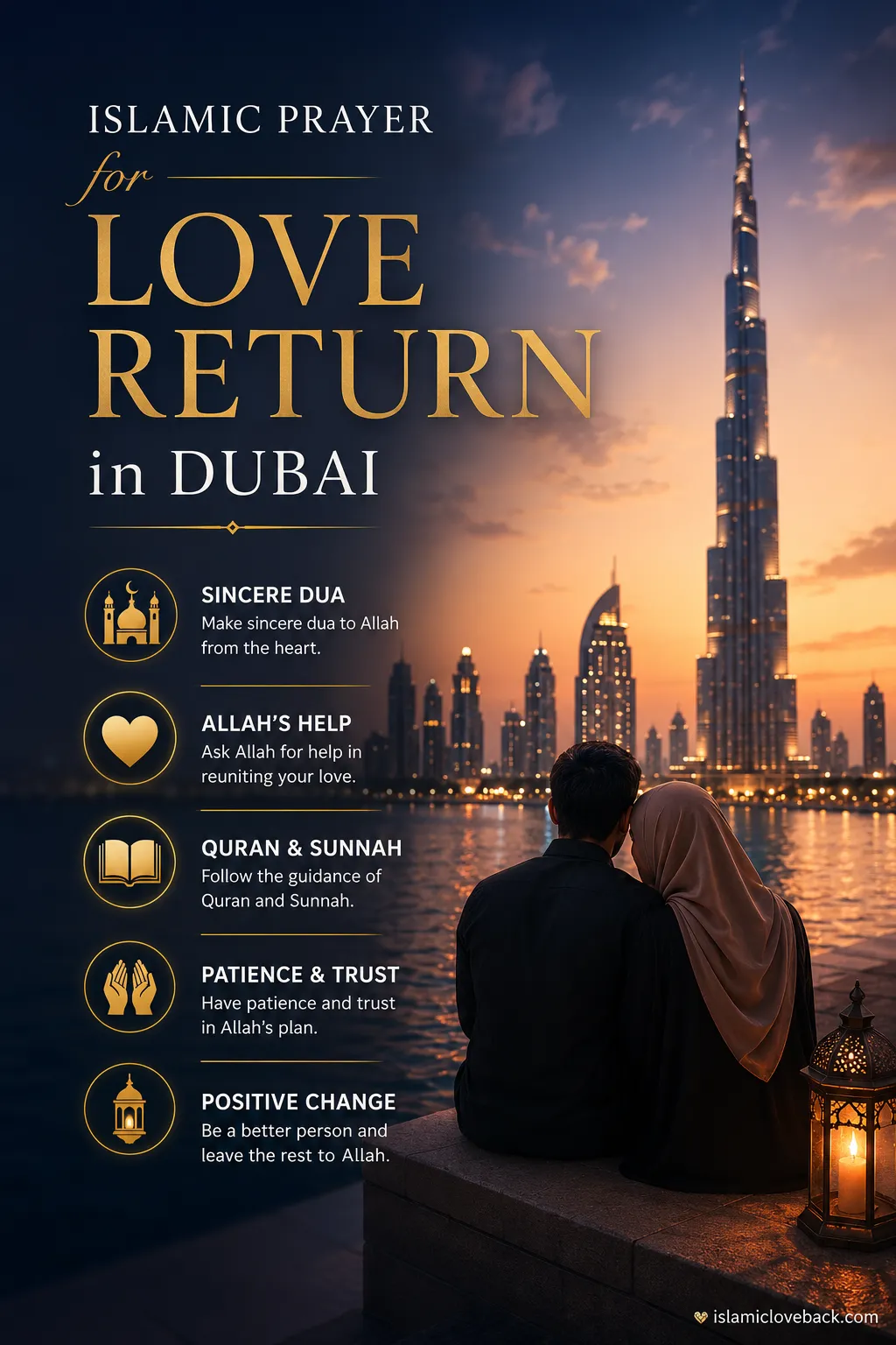 Islamic Prayer for Love Return in Dubai | Molana Arshad Khan
