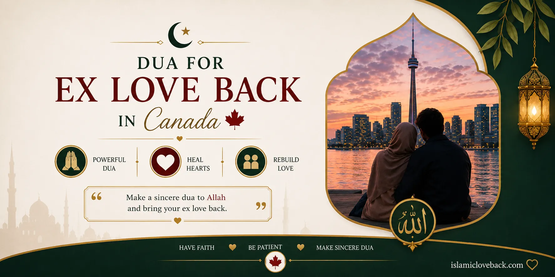 Wazifa for Ex Love Back in Canada | Maulana Arshad Khan